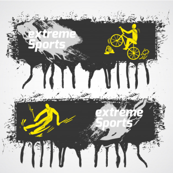 Extreme sports banner