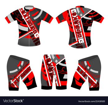 Extreme style apparel vector image Extreme style apparel vector image