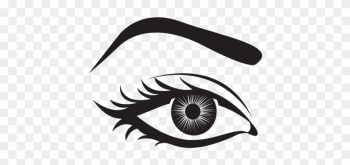 Eye And Eyebrow Icon - Eyebrow Icon Transparent Background