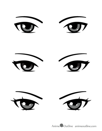 Eye Expressions Drawing | Free download best Eye Expressions ...