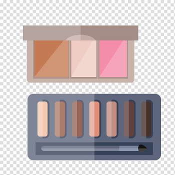 Eye shadow Euclidean Color, Earth color eye shadow transparent background PNG clipart