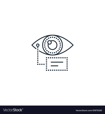 eye tracking creative icon from augmented reality eye tracking creative icon from augmented reality