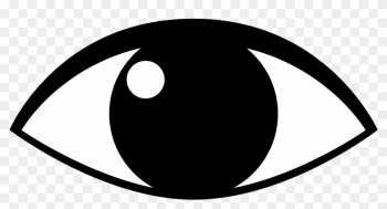 Eyes Clipart Black And White - Eye Clipart Black And White