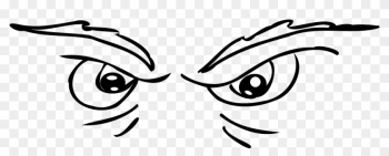 Eyes Evil Angry Look Stare Png Image - Scary Eyes Clipart Black ...