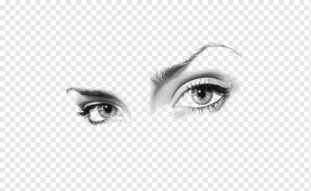 eyes illustration, Urdu poetry Drawing Song Eye, Hand-painted Eyes, watercolor Painting, face, people png