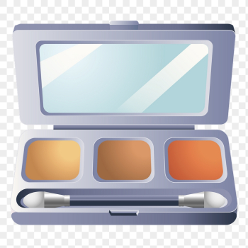 Eyeshadow makeup palette png sticker | Free PNG - rawpixel