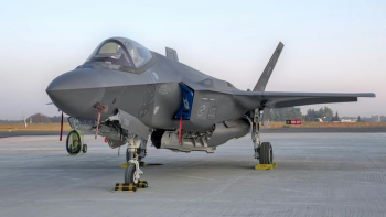 F-35 Fighter Jet on Tarmac F-35 Fighter Jet on Tarmac