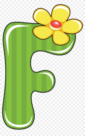 F Is For Flower, Baby Alphabet - F Clipart F Is For Flower, Baby Alphabet - F Clipart