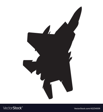 f15 het fighter silhouette design f15 het fighter silhouette design