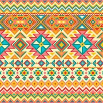 Fabric texture with geometric pattern Fabric texture with geometric pattern