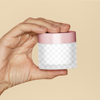 Face cream jar png mockup, | Free PNG Mockup - rawpixel