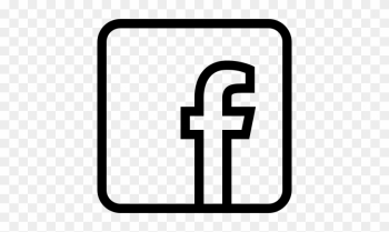 Facebook Icon Black White