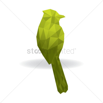 Faceted bird Faceted bird