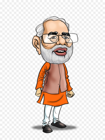 Facial hair Man Cartoon Finger - modi Facial hair Man Cartoon Finger - modi