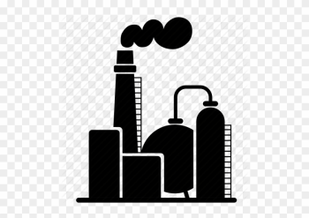 Factory Clipart Petroleum - Oil Refinery Icon Png