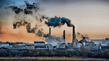 Factory producing smoke, Pollution Natural environment Environmental issue Environmental impact assessment, Industrial Worker transparent background PNG clipart
