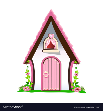 fairytale house with pink roof free fairytale house with pink roof free