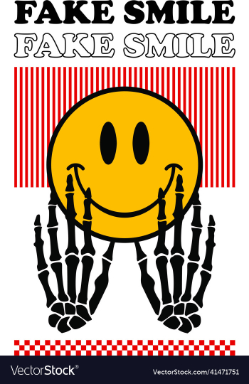 fake smile t shirt design ready to print fake smile t shirt design ready to print