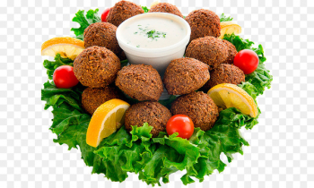 Falafel Pita Middle Eastern cuisine Frikadeller Taza Cafe - salad 