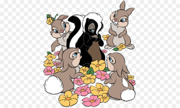 Faline Thumper's Sisters Bambi's Mother Clip art - Faline Cliparts 