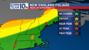 Fall foliage season just beginning in Northern New England | WJAR