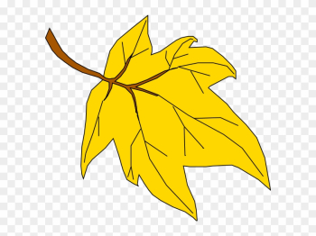 Fall Leaves Cartoon - Yellow Fall Leaf Clipart Fall Leaves Cartoon - Yellow Fall Leaf Clipart