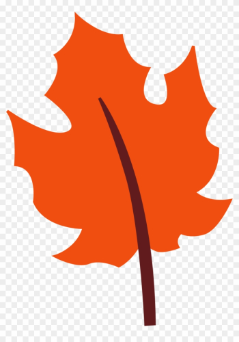 Fall Leaves Free Clip Art - Orange Fall Leaf Clipart Fall Leaves Free Clip Art - Orange Fall Leaf Clipart