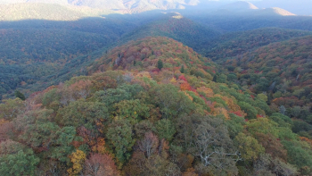 Fall Mountain Flyover Aerial Autumn Stock Video Footage ...