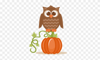 Fall Owl Svg Scrapbook Cut File Cute Clipart Files - Fall Owl Clip Art