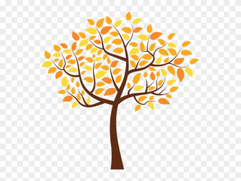 Fall Tree - Baby Announcement
