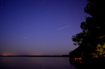 Falling Star Time Lapse during Night Falling Star Time Lapse during Night