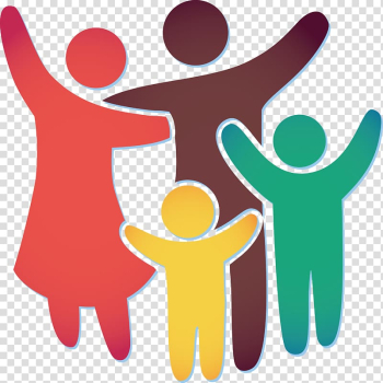 Family art, Family Father Icon, Abstract family transparent background PNG clipart