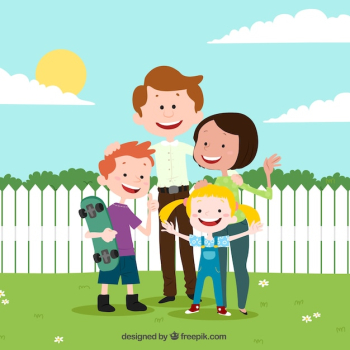 Family background design Family background design
