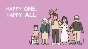 Family blog banner template, pink | Free Vector Template - rawpixel Family blog banner template, pink | Free Vector Template - rawpixel