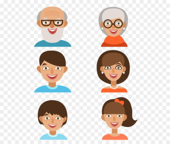 Family Cartoon Royalty-free Clip art - Family members Avatar Family Cartoon Royalty-free Clip art - Family members Avatar