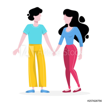 Family couple holding hands Family couple holding hands