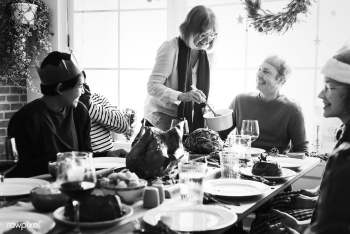 Family having a Christmas dinner | Free stock photo - 427626 Family having a Christmas dinner | Free stock photo - 427626