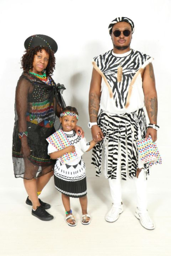 Family in Traditional African Attire Family in Traditional African Attire