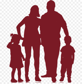 Family Silhouette Child Illustration - family Family Silhouette Child Illustration - family