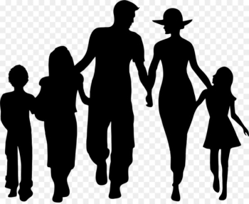 Family Silhouette Clip art - parents Family Silhouette Clip art - parents