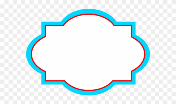 Fancy Label Clipart - Frame For Label Png