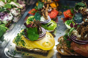 Fancy open sandwich Fancy open sandwich