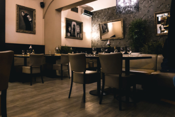 Fancy restaurant interior Fancy restaurant interior