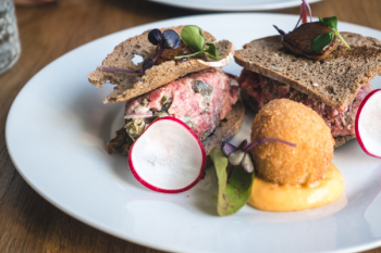 Fancy steak tartare Fancy steak tartare