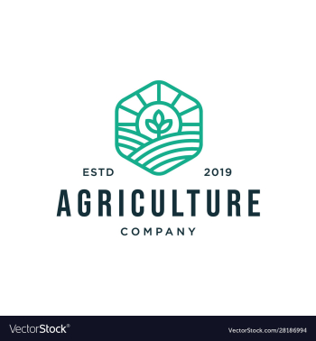 farm land logo designs concept agriculture logo