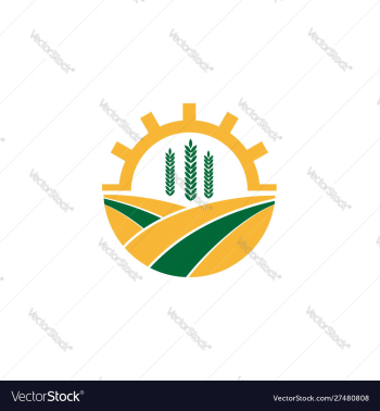 Farm-logo design vector image