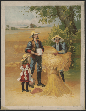 [Farmers and little girl in wheat | Free Photo - rawpixel [Farmers and little girl in wheat | Free Photo - rawpixel