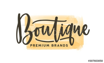 Fashion boutique logo vector illustration Fashion boutique logo vector illustration