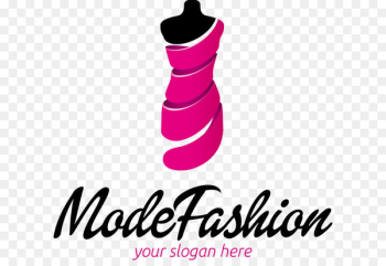 Fashion design Logo - Exquisite women's fashion logo vector material 