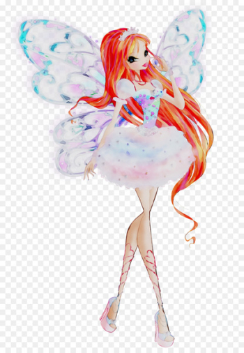Fashion illustration Fairy Pin-up girl Barbie - Fashion illustration Fairy Pin-up girl Barbie -